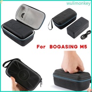 WU Speaker Protective Box Square Bags for BOGASING M5 Speaker Holder Storage Bag