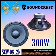 Speaker 12 inch Soundcrest SCW 0812N (2pcs)