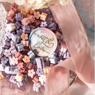 [SG] Pastel flower wax beads | Sakura wax beads | Vintage Wax Stamps | Wax Stamp