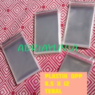 Opp Plastic 8.5x12 cm - Opp Plastic 8.5 x 12 cm - Opp Plastic 8.5 x 12 cm - Opp Cake Plastic - Thick