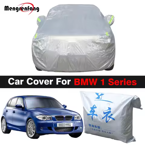Car Cover Anti-UV Sun Shade Rain Snow Resistant Auto Cover For BMW 1 Series 114i 116i 118i 120i 125i