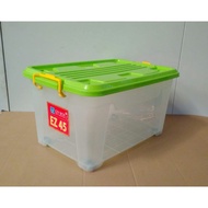 INSTANT ONLY Ezy Storage Box CB 45 liters 45L 54x37x29cm Container Storage Wheels