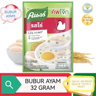 TERLARIS Knorr Bubur instan aneka varian rasa produk Thailand . praktis dan cepat - Ayam 32gr