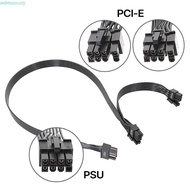 redsunaa PCIe 8pin To 6+2Pin Power Supply Cable GPU 8 Pin To Two 6+2 PSUs Modular Cable