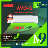 [MIGA]ACSON AVO 1HP NON INVERTER AIR COND with Install (Optional) SAME DAIKIN MANUFACTURER