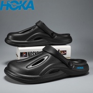 HOKA ONE ONE Hole shaped shoes integrated EVA with a sense of stepping on feces 4.0 toe wrap buckle sandals for external wear, anti slip beach shoes new in summer