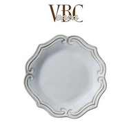 義大利 VBC casa │ 巴洛克系列 23 cm 副餐盤 / 米白色