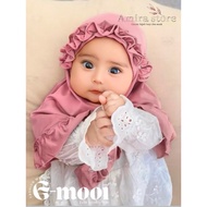 SYIRIA BANDANA HIJAB BABY 0-2 years baby hijab/ baby headscarf/ baby hijab/ baby hijab/ baby headsca