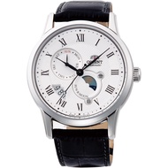 [Japan Watches] [Orient] ORIENT Automatic Watch SUN&amp;MOON Mechanical Made in Japan Automatic Domestic Manufacturer's Warranty Classic RN-AK0005S Men's White Silver