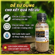 AQUA Powder Fish Bran 1 – Food for Fry, Newly Bloomed Baby Fish Guppy, Betta, 7-Colored Fish
