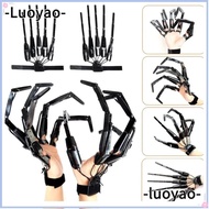 LUOYAO1 1PC Halloween Articulated Finger, Scarry Fake Fingers Skeleton Hands Finger Glove, Horror Gh