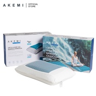 AKEMI Medi + Health Ortho Hydro Gel Bamboo Charcoal Memory Pillow