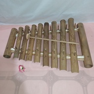 BAMBOO KOLINTANG SYMBOL 1 OKTAF (8 TONES) LARGE SIZE TRADITIONAL MUSICAL INSTRUMENT