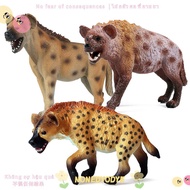 NONEDYODYE Spotted Hyena Model Science &  Gift Educational Toy Simulation Wild Animals