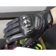 Komine GK167 carbon hunchback gloves black