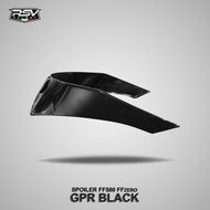 Best Seller - Rsv Ff500 Helmet Spoiler - Gpr Spoiler Black