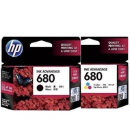 100% ORIGINAL HP 680 / 678  / 682 SINGLE PACK INK CARTRIDGE. 2135 2676 E410 E510 2132 2336