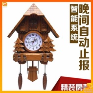 clock for living room wall clock European Cuckoo Bird Wall Clock Creative Wall Clock Music Pastoral 