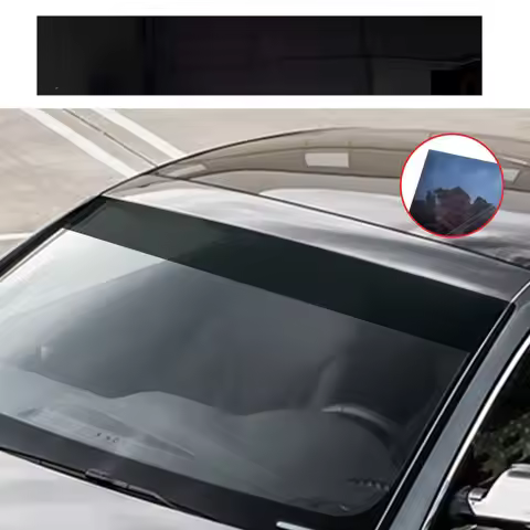 Anti-UV Car Windscreen Solar Film 140x25cm Front Windscreen Solar Film Heat Insulation Car Windscree