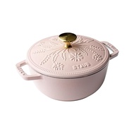 "staub Sorbet Rose Cast Iron Cookware Collection"