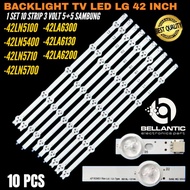 LG 42 INCH LED TV BACKLIGHT 42LN5100 -42LN5400 -42LN5710- 42LN5700- 42LA6200- 42LA6300 LG 42 INCH LE
