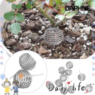 DAPHNE-HOME 10pcs Bonsai Baskets, Stainless Steel With Spikes Gardening Fertilization Baskets, Autom