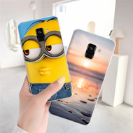 เคส Samsung Galaxy A6 2018 Samsung Galaxy A7 2018 Samsung Galaxy A8 2018 A5 2018 Samsung Galaxy A9 2018 A9เริ่มต้น2018 Samsung Galaxy A6 Plus Samsung Galaxy A8 Plus ฝาครอบโทรศัพท์เคสซิลิโคน