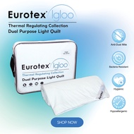 Eurotex Igloo Cooling Dual Purpose Light Quilt Fibregel Inner Filling Anti Dust Mite Hypoallergenic