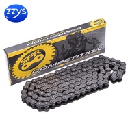 525H-X-120L Golden Chain With O-type X-type Oil Seal Motorcycle Universal Chain 525 H O H X And 525H