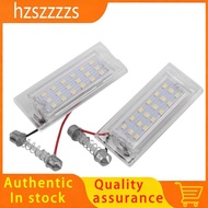 【hzszzzzs】2Pcs White LED Number License Plate Light Lamp 18 SMD 3528 for E53 X5 1999-2003 E83 X3 03-