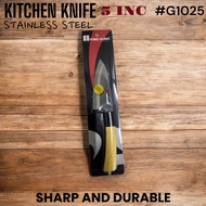 PISAU DAPUR 5INC YING GUNS LEBAR GAGANG MOTIF KAYU PVC G1025