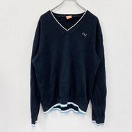 古著PUMA針織衫，黑色，L碼