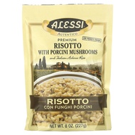 Alessi, Premium Risotto with Porcini Mushrooms/Premium Sun Dried Tomatoes/Thin Breadsticks