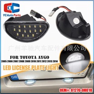 Suitable for Toyota Toyota Aygo 2005-2014 Car Lighting License Plate Light LED License Plate Light