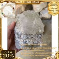 Original rough white quartz stone for home decoration, high energy purification11cm, weight 1kg (158