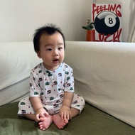 SG Bus Shirt Short Bamboo Set