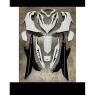COVER SET NVX V2 AEROX WHITE DESIGN