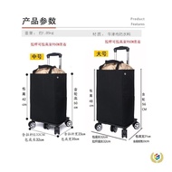Old Man Shopping Cart Four-Wheel Universal Pull Cart Small Trolley Portable Household Lightweight Po