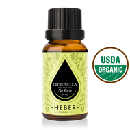 Tinh Dầu Sả Java Citronella Essential Oil Heber Natural Life 100% Thiên Nhiên Nguyên Chất Cao Cấp Xô