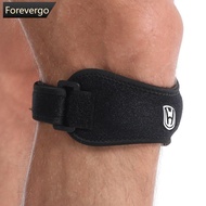 FOREVERGO 1PC Bidirectional Pressure Adjustable Patella Strap Running Basketball Tendon Support Pad 