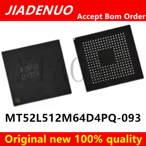 (1-2pcs)100% original New D9TFF D9TFF MT52L512M64D4PQ-093 WT:B BGA253 LPDDR3 4GB Chipset