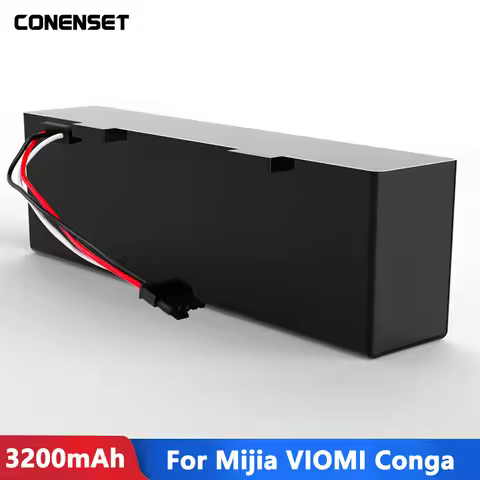 14.4V Rechargeable Battery For VIOMI V2 Pro VRVCLMB21B MVVC01-JG Sweeping Mopping Robot 3200mah Vacu