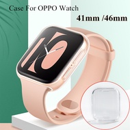 Case For OPPO Watch 41mm Cover Soft TPU Screen Protector Clear Watch Case Full Coverage Protection F