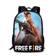 NF Free Fire 3 - Children's backpack, school bag, backpack, FF game esport, gaming character