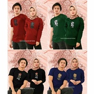 BAJU COUPLE LELAKI DAN PEREMPUAN BAJU TSHIRT LELAKI BAJU TSHIRT PEREMPUAN HADIAH BIRTHDAY HADIAH UNT