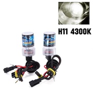 EZ online ชุดหลอดไฟ XENON HID 55W หลอดไฟพร้อมบัลลาสต์ ขั้ว H11  1คู่ รถยนต์ทุกรุ่น ทุกยี่ห้อใช้ได้