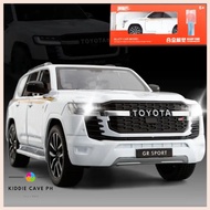 Toyota LC300 GR Sport w/ Decal SUV Die-Cast Toy Car Collection Vehicle 1:24 Scale Collectible Alloy