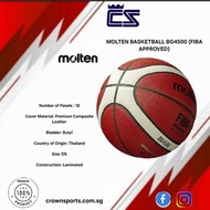 MOLTEN BASKETBALL BG4500 (FIBA APPROVED)