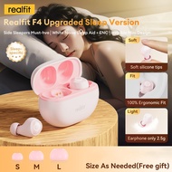 【Newly Enhanced】Realfit F4 ​Sleep Earbuds AI ANC Personalized Customization APP Non-Pressure Wear V6