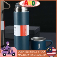 🔥AMOMALL🔥3 In1 Bullet Thermos Bottle Set Double-Layer Stainless Steel Vacuum Flask Travel Water Bott